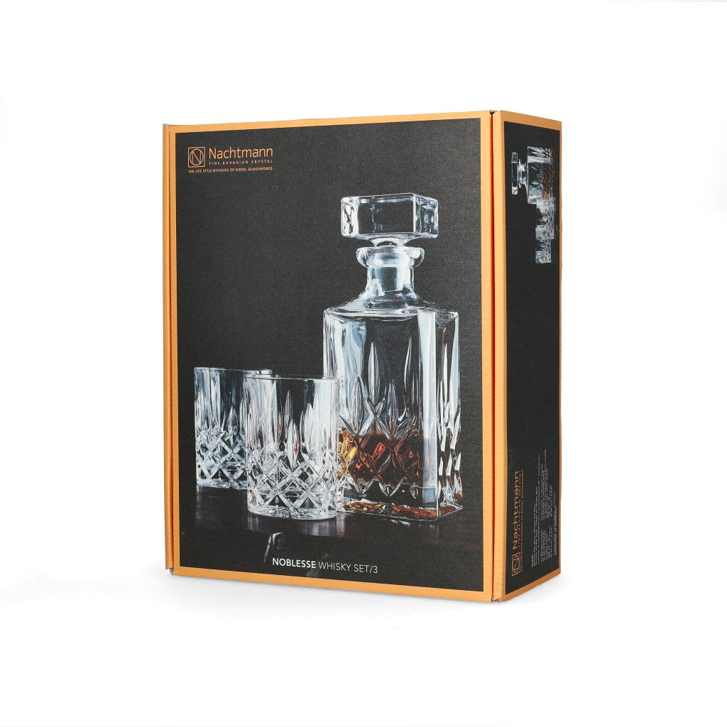 Nachtmann - Juego de whisky Noblesse, 3 vasos de whisky Nachtmann 