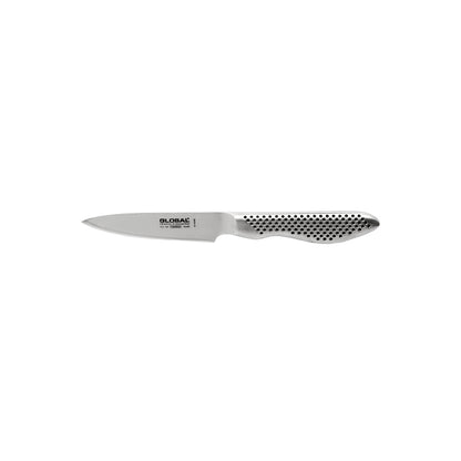 Global - G-46338 Cuchillo Santoku + Cuchillo para carne + Cuchillo mondador