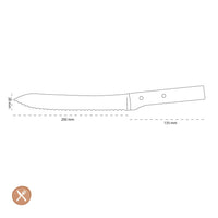 Opinel - Cuchillo para pan N°116, Parallèle, ondulado Opinel 