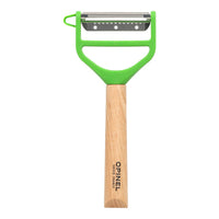 Opinel - Pelador, T-Duo Madera, verde, caja Opinel 