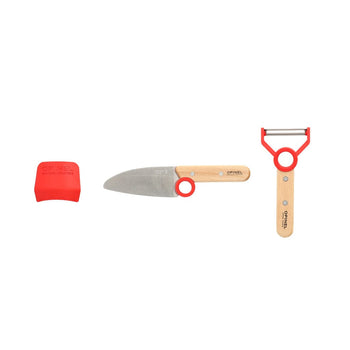 Opinel - Juego de cocina infantil, Opinel Le Petit Chef, 3 piezas Opinel 