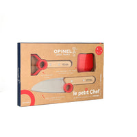 Opinel - Juego de cocina infantil, Opinel Le Petit Chef, 3 piezas Opinel 