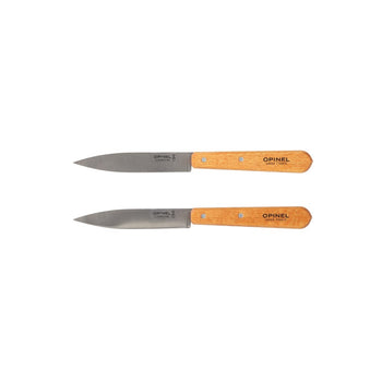 Opinel - Cuchillo de oficina N°102, Carbono, 2 piezas Opinel 