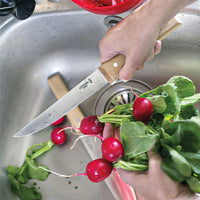 Opinel - Cuchillo de trinchar N°120, Parallèle, acero inoxidable/madera Opinel 