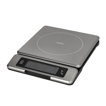 OXO - Báscula de cocina, báscula de acero inoxidable OXO 