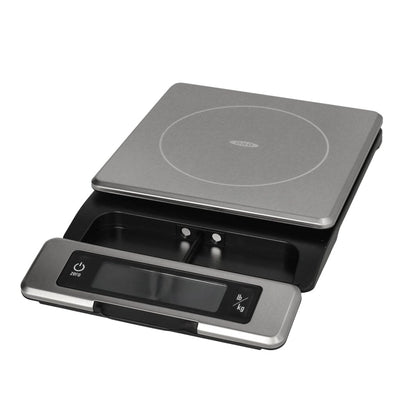 OXO - Báscula de cocina, báscula de acero inoxidable OXO 
