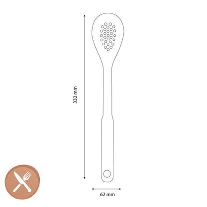 Cuillère en silicone perforée grise OXO