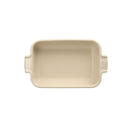 Peugeot - Fuente para horno Appolia rectangular de 22 cm color crudo Peugeot