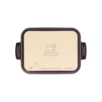 Peugeot - Fuente de horno Appolia rectangular 25 cm Fuente de horno berenjena Peugeot