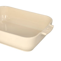 Peugeot - Fuente para horno Appolia rectangular de 32 cm color crudo Peugeot