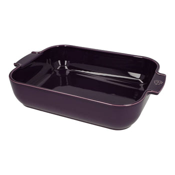 Peugeot - Fuente de horno Appolia rectangular 40 cm Fuente de horno berenjena Peugeot