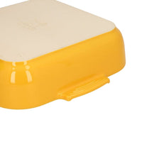 Peugeot - Fuente para horno Appolia cuadrada de 36 cm color amarillo azafrán Fuente para horno Peugeot