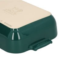 Peugeot - Fuente de horno rectangular Appolia 22 cm verde bosque Peugeot