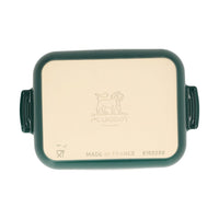 Peugeot - Fuente de horno rectangular Appolia 22 cm verde bosque Peugeot