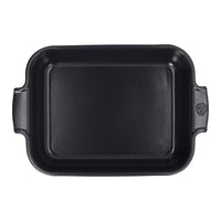 Peugeot - Fuente de horno rectangular Appolia 32 cm pizarra Peugeot