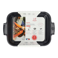 Peugeot - Fuente de horno rectangular Appolia 32 cm pizarra Peugeot