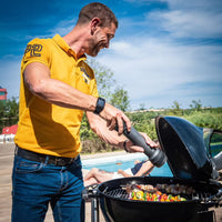 Peugeot - Molinillo de pimienta para barbacoa de grafito de 30 cm.