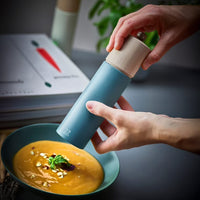 Peugeot - Molinillo de pimienta Boreal Azul celeste 21 cm Molinillo de pimienta Peugeot