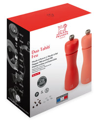 Peugeot - Molinillo de pimienta y sal Duo Tahiti, 15 cm