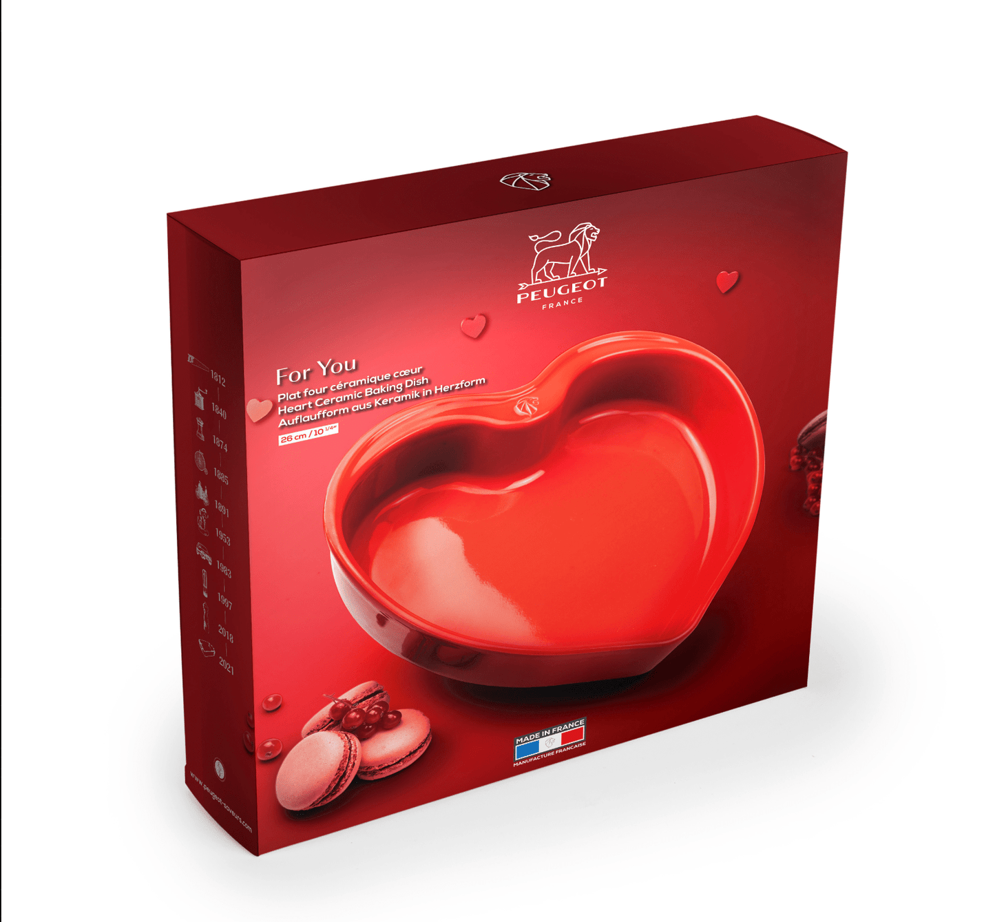 Peugeot - Para ti Fuente de horno en forma de corazón Peugeot