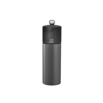 Peugeot - Línea Moulin Molino de sal aluminio carbono 18cm Molino de sal Peugeot