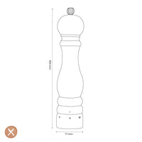 Peugeot - Molinillo de pimienta y chocolate de madera Paris u'select de 40 cm