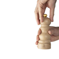 Peugeot - Molinillo de pimienta Paris u'Select de madera de haya natural de 15 cm