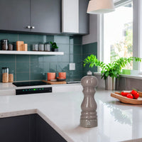 Peugeot - Molinillo de pimienta Paris u'select de madera gris topo 18 cm Molinillo de pimienta Peugeot