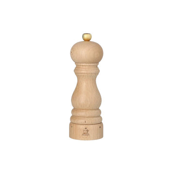 Peugeot - Molinillo de pimienta natural u'select de París, madera de haya, 18 cm. Molinillo de sal Peugeot.
