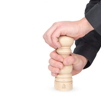 Peugeot - Molinillo de sal Paris u'Select de madera de haya natural de 18 cm