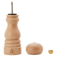 Peugeot - Molinillo de sal Paris u'Select de madera de haya natural de 18 cm