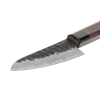 Shinrai Japan - Cuchillo de pelar Kurayami Damasco 13 cm Cuchillo de pelar Shinrai Japan