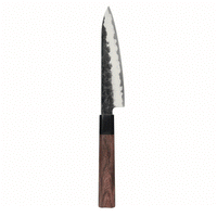 Shinrai Japan - Cuchillo de pelar Kurayami Damasco 13 cm Cuchillo de pelar Shinrai Japan