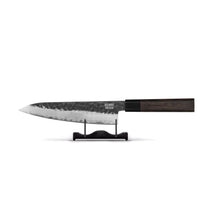Cuchillos Shinrai - Edición Blackout Cuchillo de chef de acero damasco de 20 cm Shinrai Knives