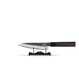 Cuchillos Shinrai - Edición Blackout Cuchillo de oficina de acero de Damasco de 13 cm Cuchillos Shinrai