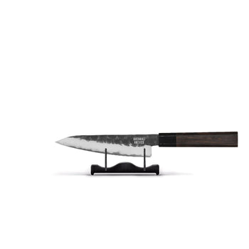 Cuchillos Shinrai - Edición Blackout Cuchillo de oficina de acero de Damasco de 13 cm Cuchillos Shinrai