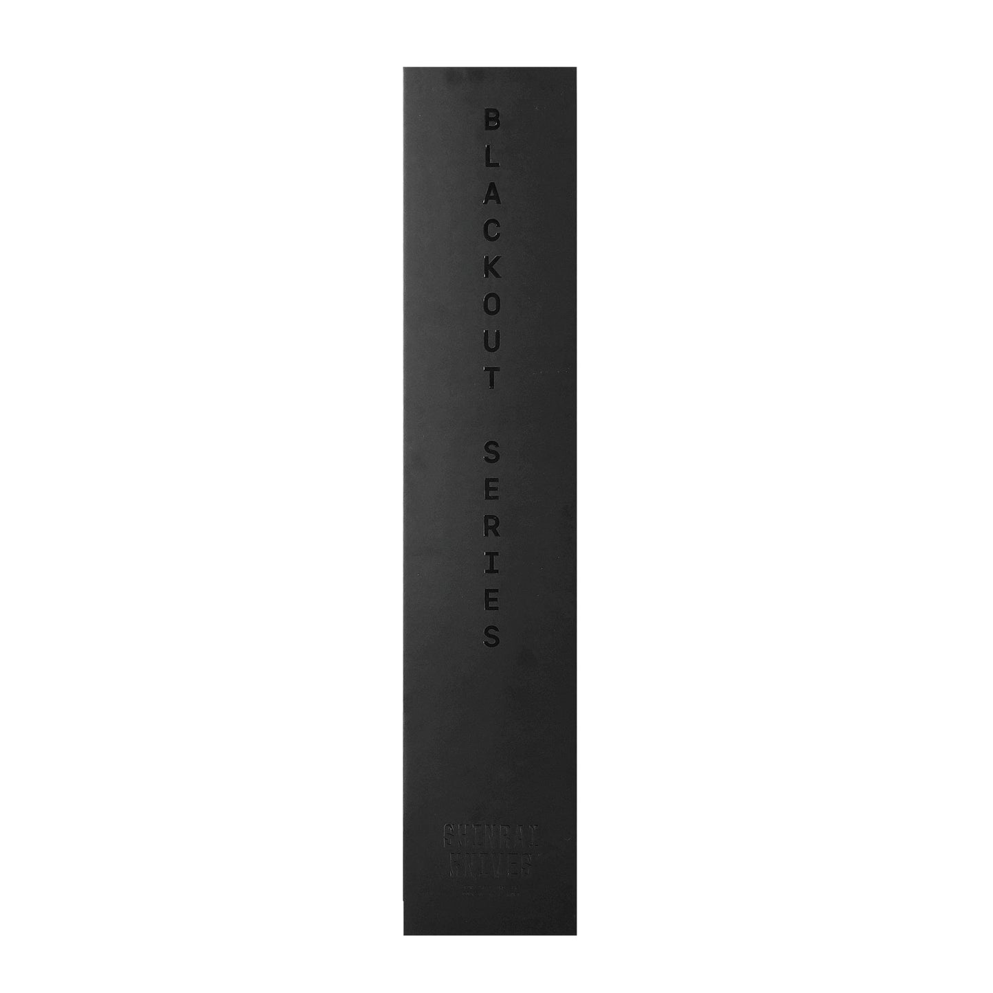 Cuchillos Shinrai - Edición Blackout Cuchillo Santoku de Damasco de 18 cm Cuchillos Shinrai
