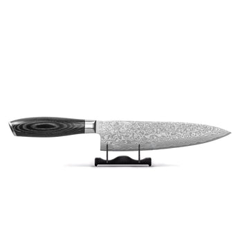 Cuchillos Shinrai - Cuchillo de Chef de Madera Damasco Pakka 20 cm Cuchillo de Chef Cuchillos Shinrai
