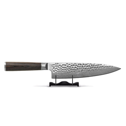 Shinrai Knives - Hammered Damast BR - Damascus Koksmes 20 cm Koksmes Shinrai Knives 