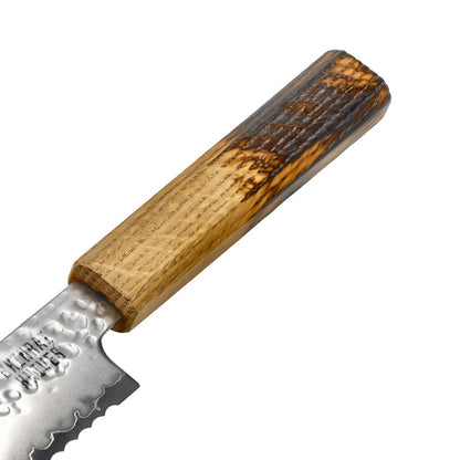 Couteau à pain Shinrai Knives - Jōnetsu Damascus 20 cm