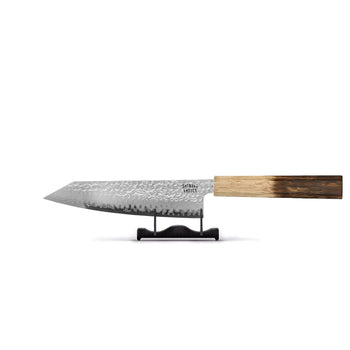 Couteaux Shinrai - Jōnetsu Damas Kiritsuke couteau Kiritsuke 20 cm Couteaux Shinrai
