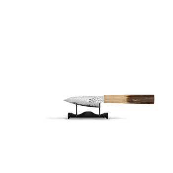 Cuchillos Shinrai - Cuchillo de pelar Jōnetsu Damasco Cuchillo de pelar de 8 cm Cuchillos Shinrai