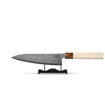 Cuchillos Shinrai - Juego de 8 cuchillos de acero damasco Kōyō Juego de cuchillos Shinrai