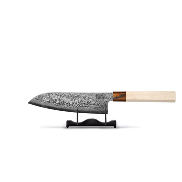 Cuchillos Shinrai - Juego de 8 cuchillos de acero damasco Kōyō Juego de cuchillos Shinrai