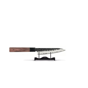 Cuchillos Shinrai - Juego de cuchillos Damasco Kurayami de 2 piezas - Juego de cuchillos Nakiri + cuchillo pelador Cuchillos Shinrai