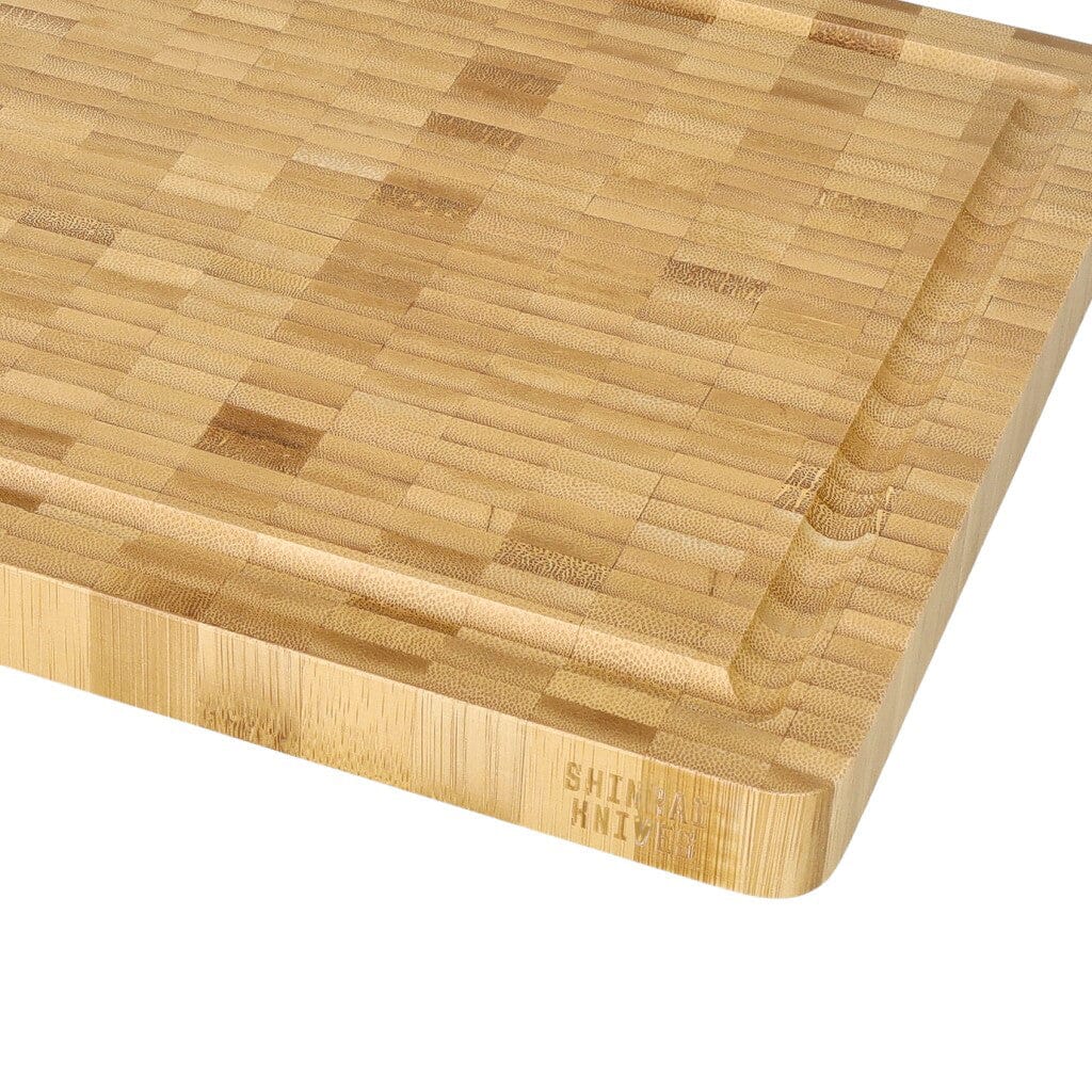 Shinrai Knives - Luxe Snijplank Bamboehout - Kopshout - 35 × 25 × 2.5 cm Bamboe snijplank Shinrai Knives 