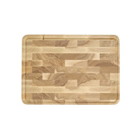 Tabla de cortar de lujo Shinrai Knives de madera de fresno - Madera de testa - 40 × 30 × 4,5 cm