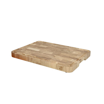 Tabla de cortar de fresno de lujo Shinrai Knives - Madera de grano final - 35 × 25 × 2,5 cm Tabla de cortar de madera Shinrai Knives