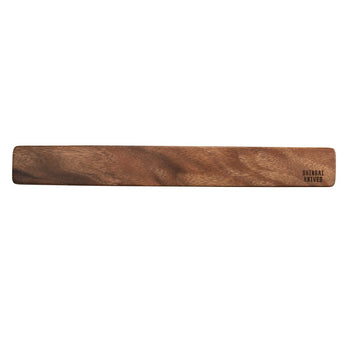 Shinrai Knives - Bande magnétique murale pour couteaux 40 cm - Bois de noyer