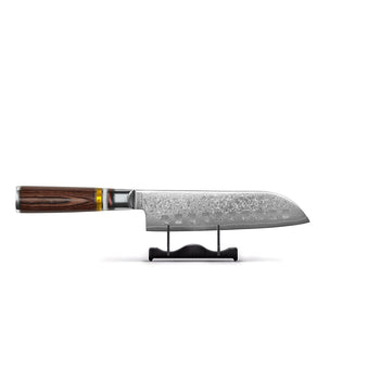 Cuchillos Shinrai - Juego de Cuchillos Micarta Jewels 3 Piezas - Juego de Cuchillo Chef + Nakiri + Cuchillo Santoku Cuchillos Shinrai